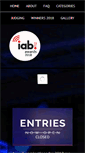 Mobile Screenshot of iabawards.co.nz